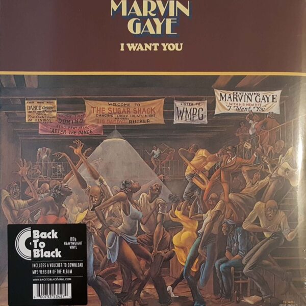 Gaye,Marvin - I Want You (Back To Black LP)