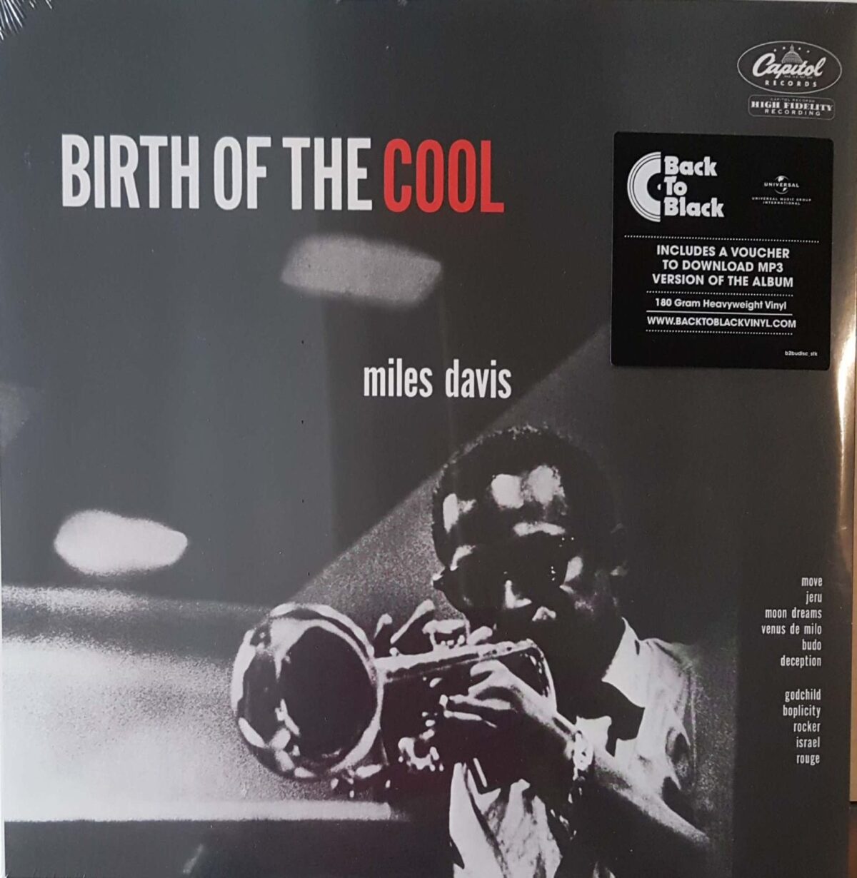 MILES DAVIS - BIRTH OF THE COOL - LP front Miles Davis - Birth Of The Cool - Slika 1