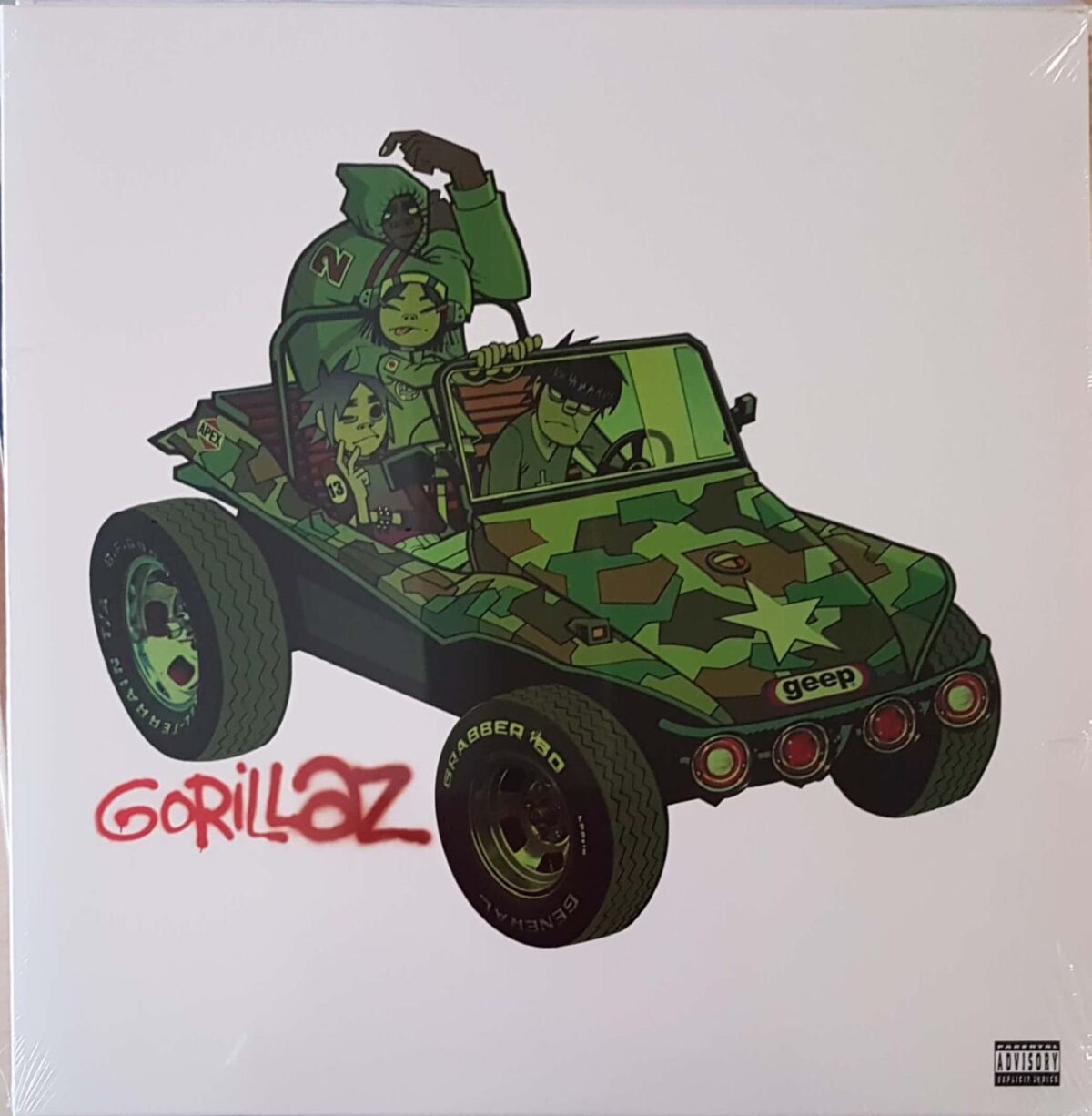 GORILLAZ - GORILLAZ - LP front GORILLAZ - GORILLAZ - Slika 1