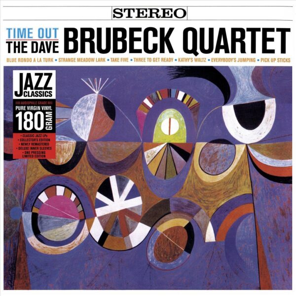 BRUBECK DAVE QUARTET - TIME OUT (CLEAR/PURPLE SPLATTER VINYL)